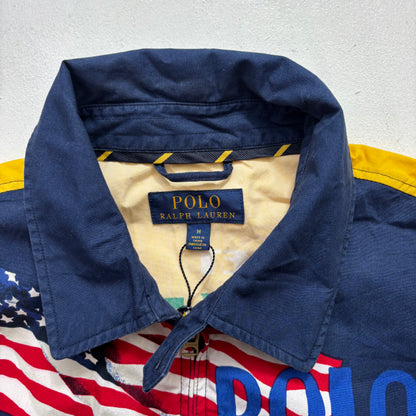 Polo Ralph Lauren Bayport Stadium Marathon Olympic Graphic Jacket - M