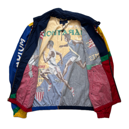 Polo Ralph Lauren Bayport Stadium Marathon Olympic Graphic Jacket - M