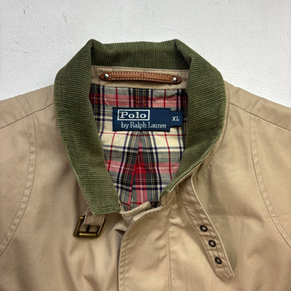 Polo Ralph Lauren Beige Norfolk Belted Safari Utility Jacket - XL