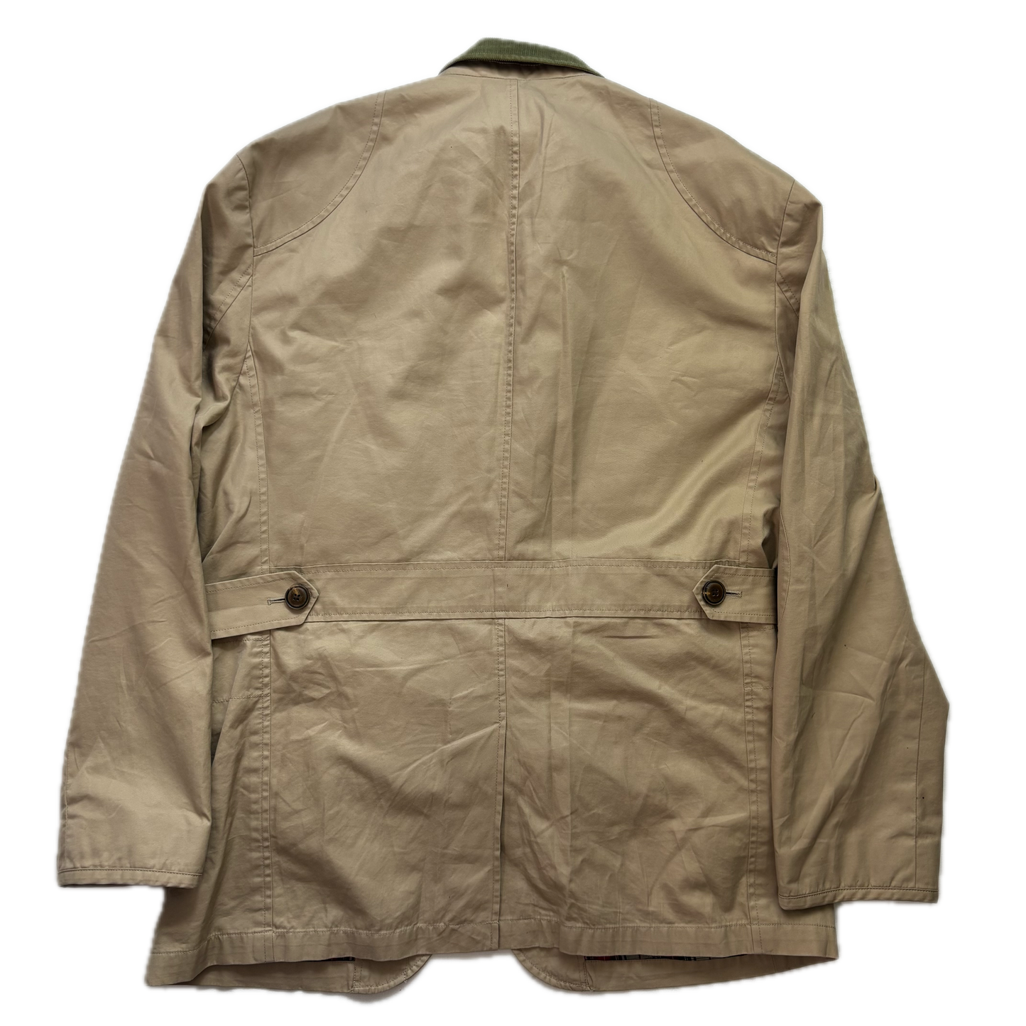 Polo Ralph Lauren Beige Norfolk Belted Safari Utility Jacket - XL