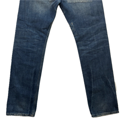 Denim & Supply Ralph Lauren Patchwork Distressed Spencer Slim Jeans - 34x32