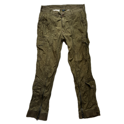 Polo Ralph Lauren Olive Green Cargo Trouser Utility Pants - 36x32