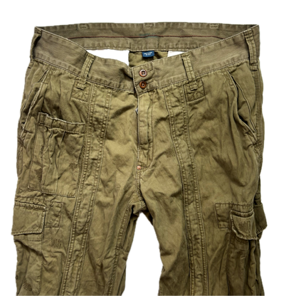 Polo Ralph Lauren Olive Green Cargo Trouser Utility Pants - 36x32