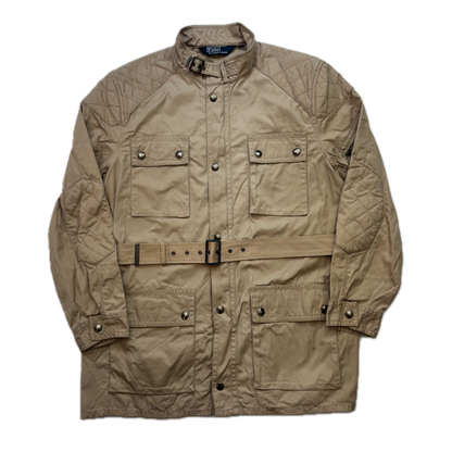 Polo Ralph Lauren Belted Beige Safari Jacket - XL