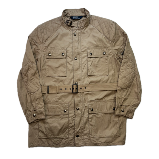 Polo Ralph Lauren Belted Beige Safari Jacket - XL