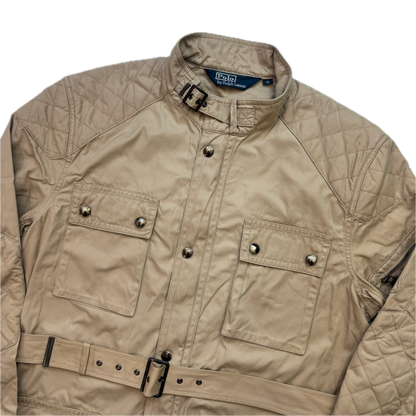 Polo Ralph Lauren Belted Beige Safari Jacket - XL