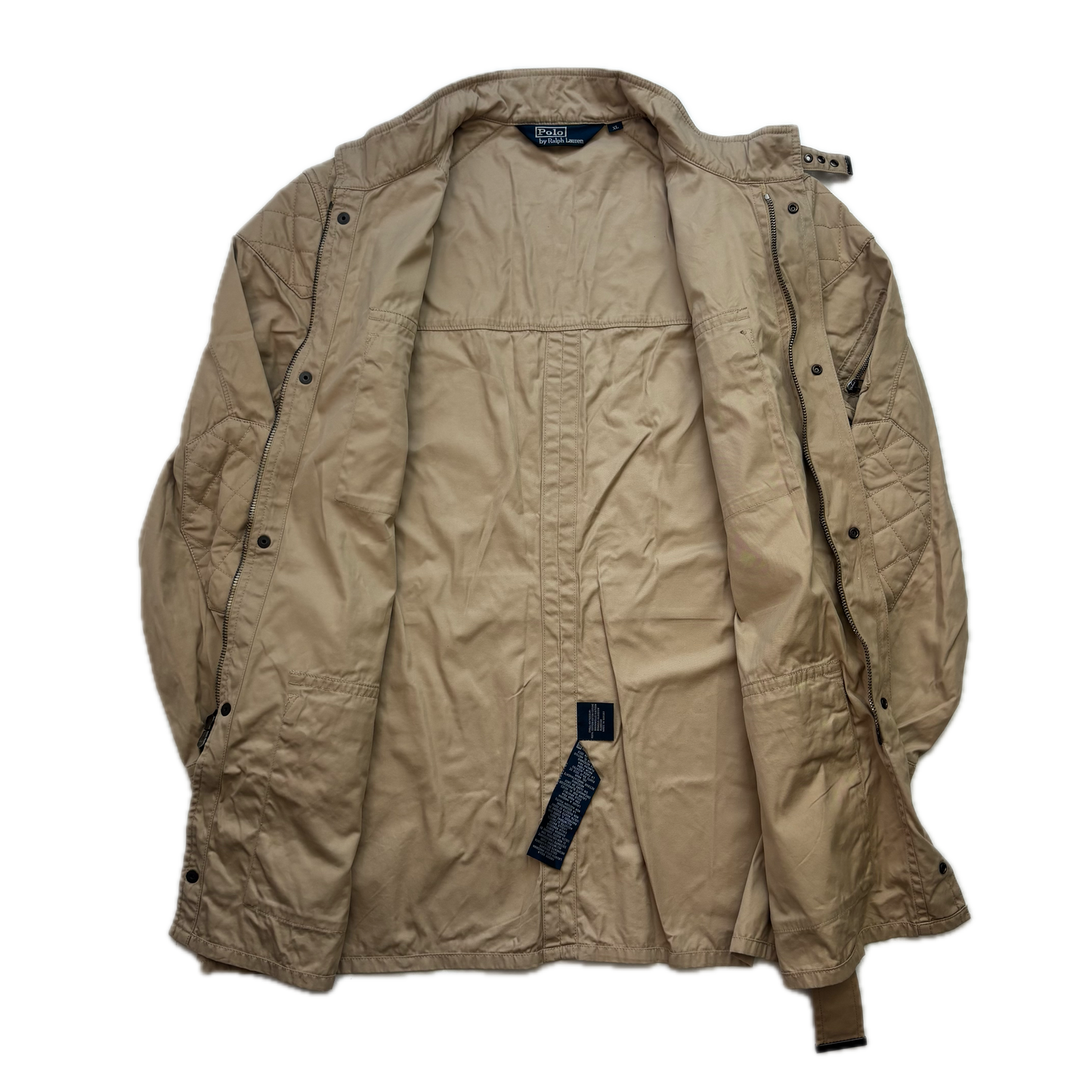 Polo Ralph Lauren Belted Beige Safari Jacket - XL