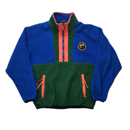 Polo Ralph Lauren Sportsman Wilderness Patch 1/4 Zip Fleece - M