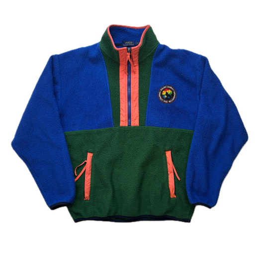 Polo Ralph Lauren Sportsman Wilderness Patch 1/4 Zip Fleece - M