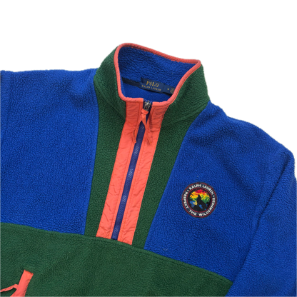 Polo Ralph Lauren Sportsman Wilderness Patch 1/4 Zip Fleece - M