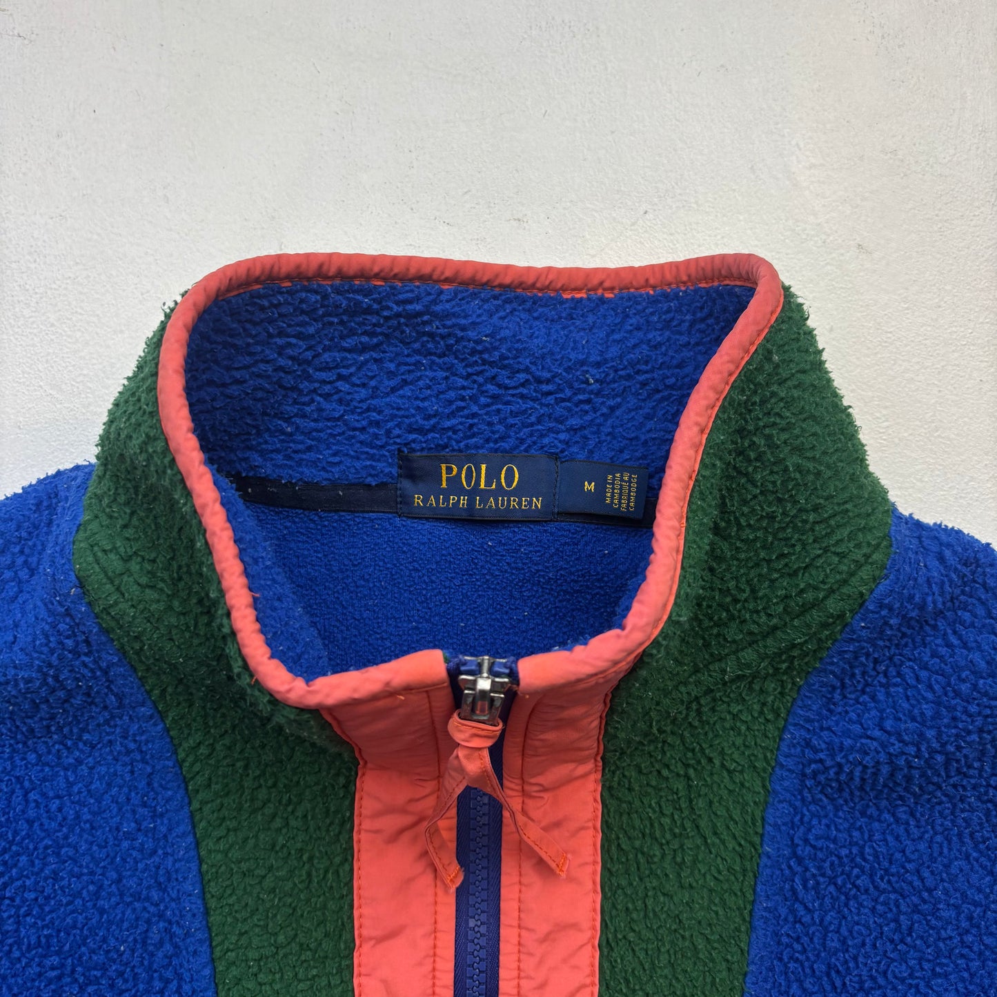 Polo Ralph Lauren Sportsman Wilderness Patch 1/4 Zip Fleece - M