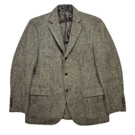 Polo Ralph Lauren Grey Herringbone Blazer (Wool) - 42R