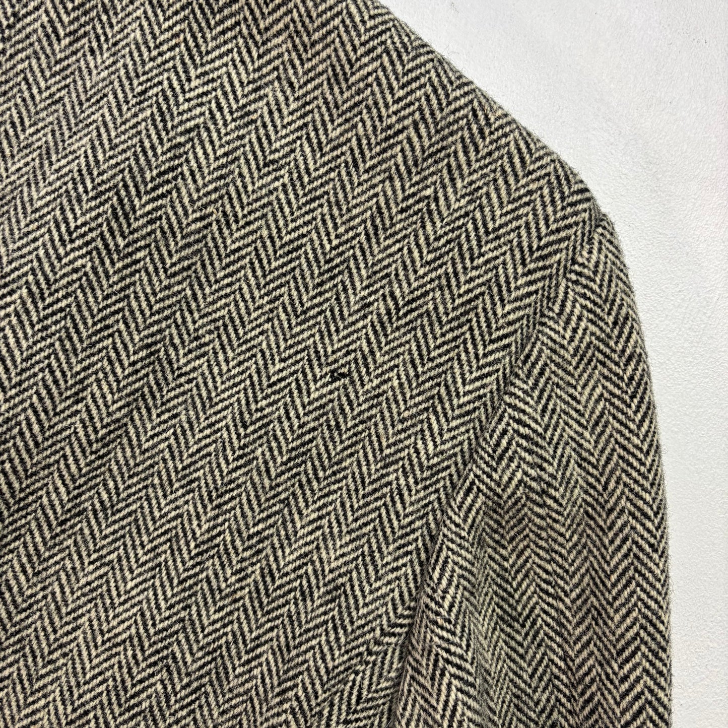 Polo Ralph Lauren Grey Herringbone Blazer (Wool) - 42R