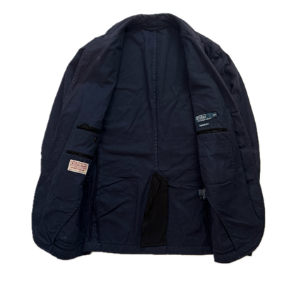 Polo Ralph Lauren Navy Crest Blazer Sports Jacket - 38R