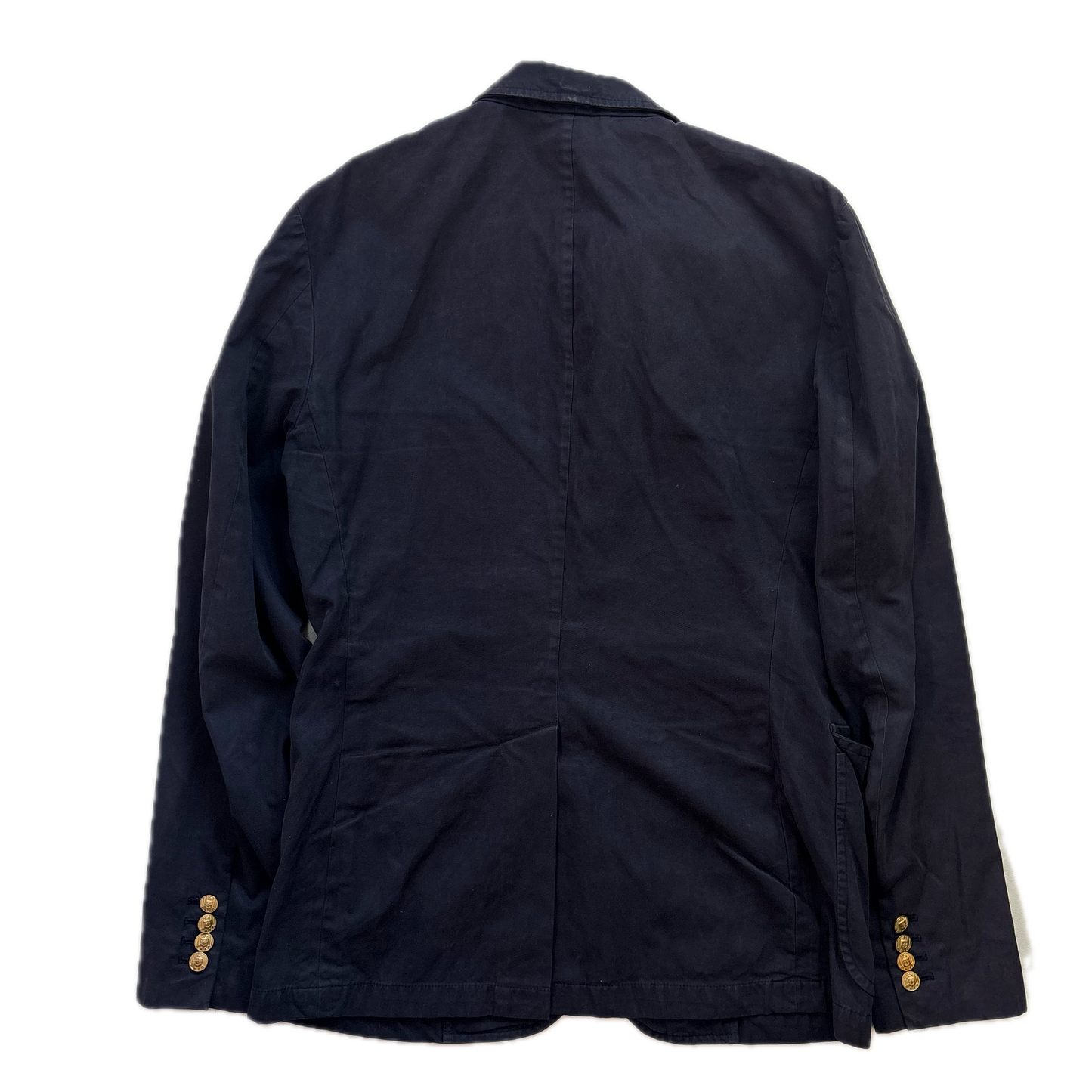 Polo Ralph Lauren Navy Crest Blazer Sports Jacket - 38R