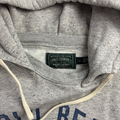 Ralph Lauren Polo Country Grey Bear Hoodie - M