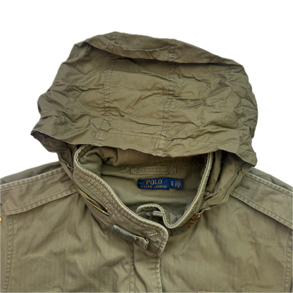 Polo Ralph Lauren Green Army Military Field Jacket - XL