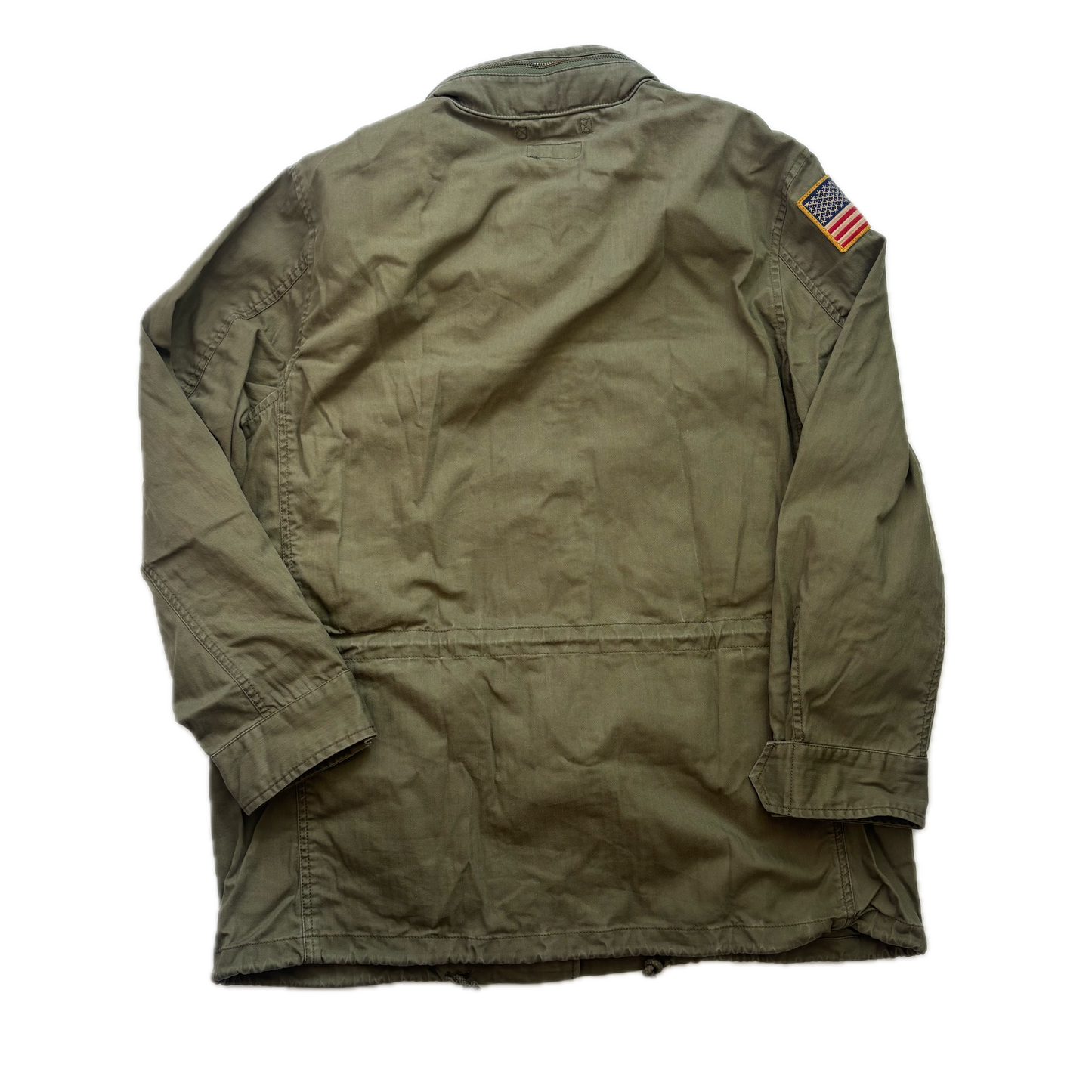 Polo Ralph Lauren Green Army Military Field Jacket - XL
