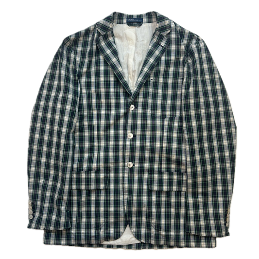 Polo Ralph Lauren Madras Plaid Blazer Sports Jacket (Cotton) -44L