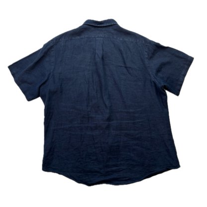 Polo Ralph Lauren Navy Blue Linen Shirt - XXL