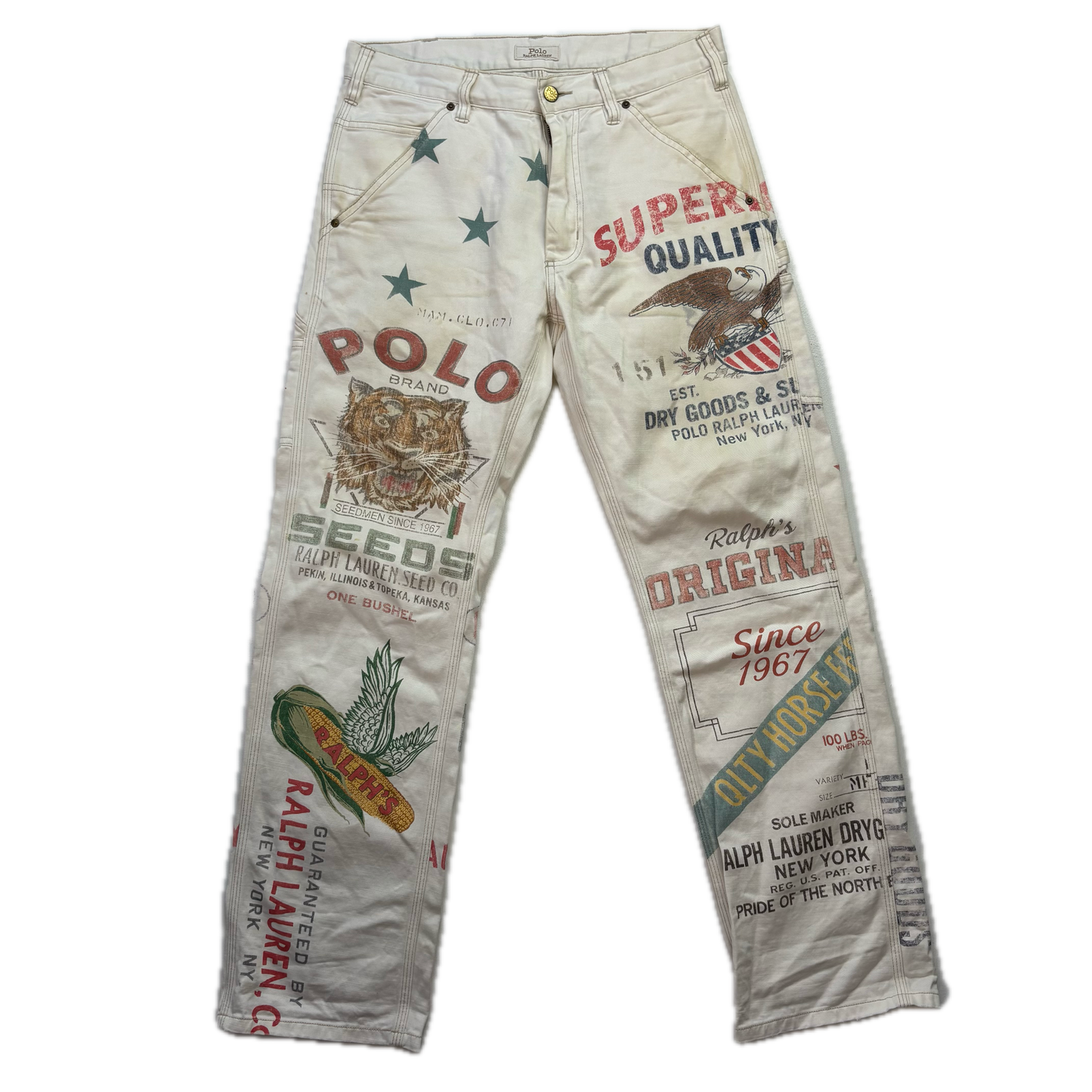 Polo Ralph Lauren Saranac Lake Graphic Carpenter Pants - 30x30