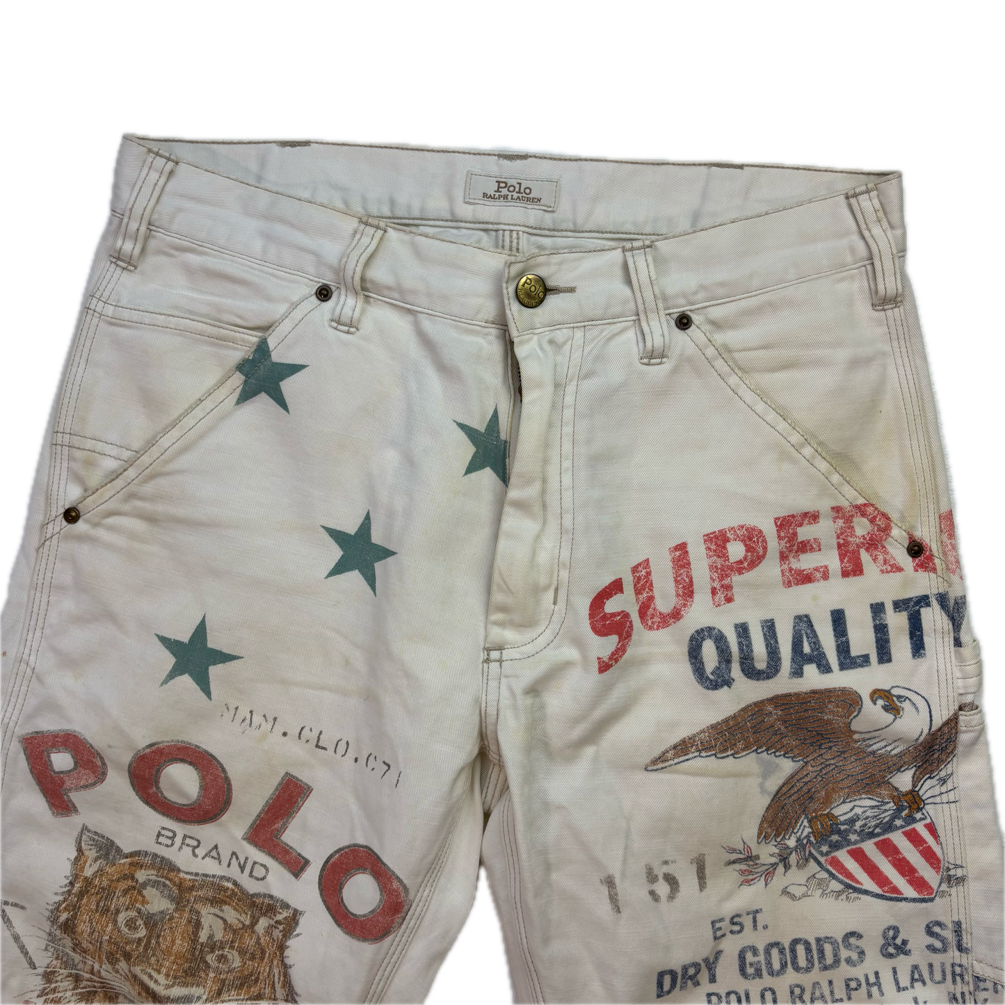 Polo Ralph Lauren Saranac Lake Graphic Carpenter Pants - 30x30