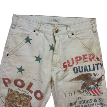 Polo Ralph Lauren Saranac Lake Graphic Carpenter Pants - 30x30