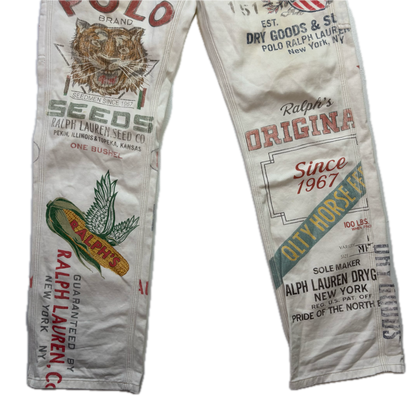 Polo Ralph Lauren Saranac Lake Graphic Carpenter Pants - 30x30