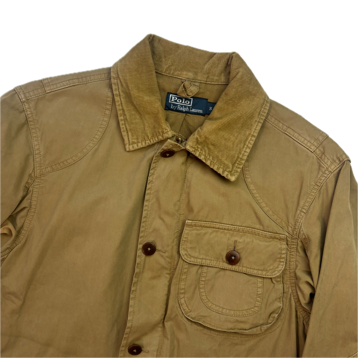 Polo Ralph Lauren Khaki Fishing Barn Chore Jacket - S