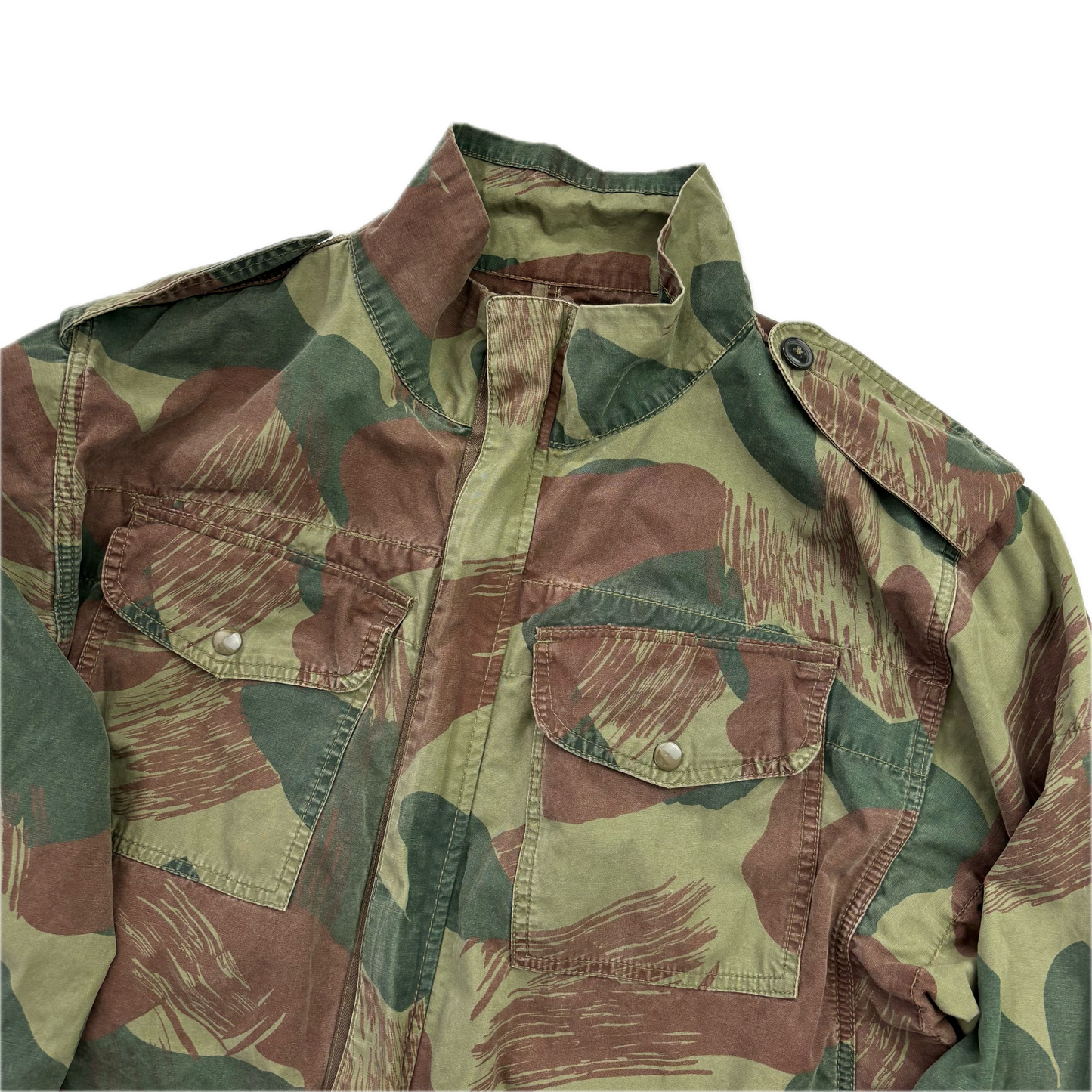 Denim & Supply Belgian Camo Smock Military Jacket Parka - L