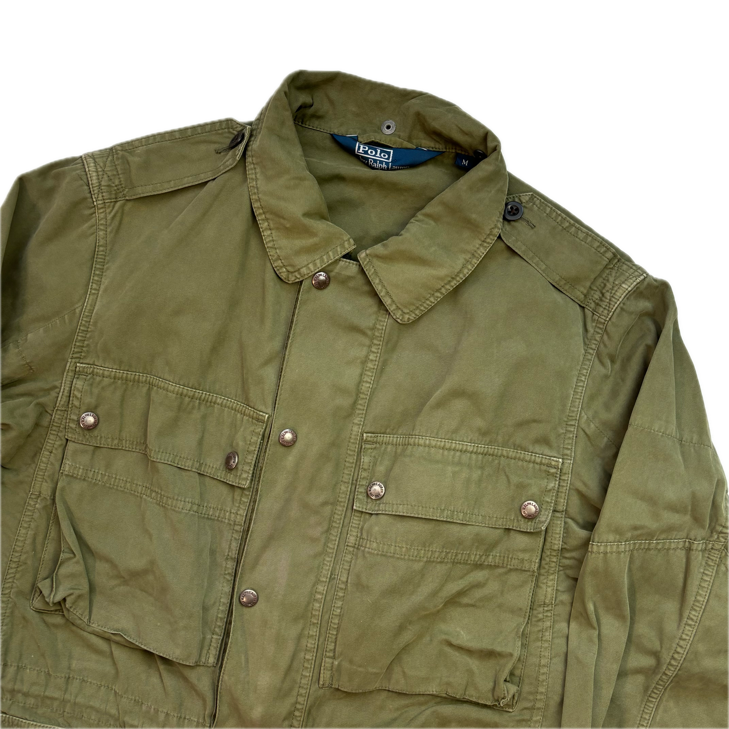 Polo Ralph Lauren Green Utility Jacket Military - M