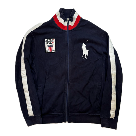 Polo Ralph Lauren USA Big Pony Navy 2011 Track Jacket - L