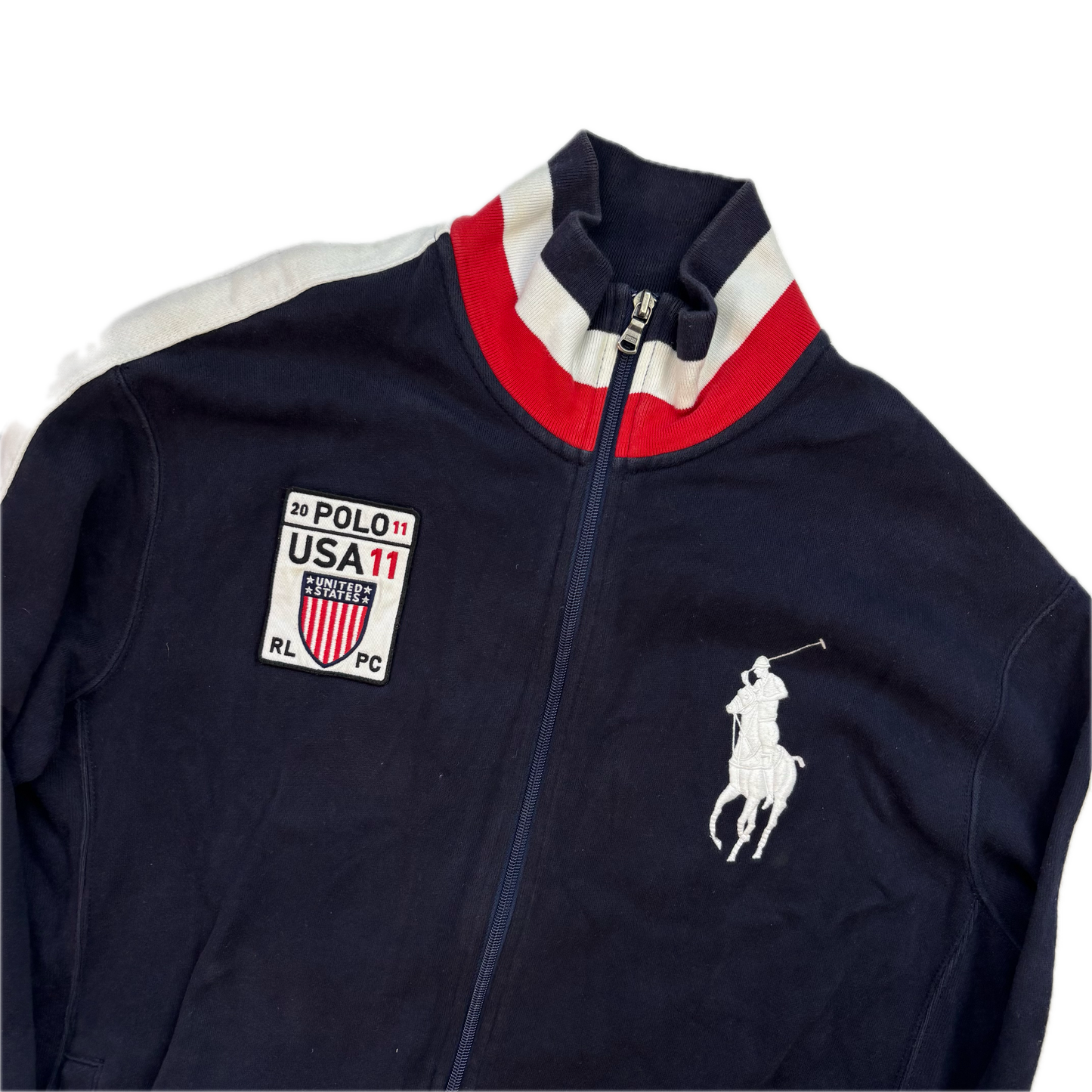 Polo Ralph Lauren USA Big Pony Navy 2011 Track Jacket - L