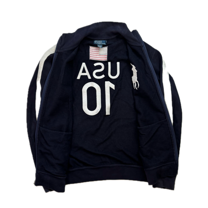 Polo Ralph Lauren USA Big Pony Navy 2011 Track Jacket - L