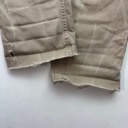 Polo Ralph Lauren Patchwork Distressed Beige Chinos - 33x34