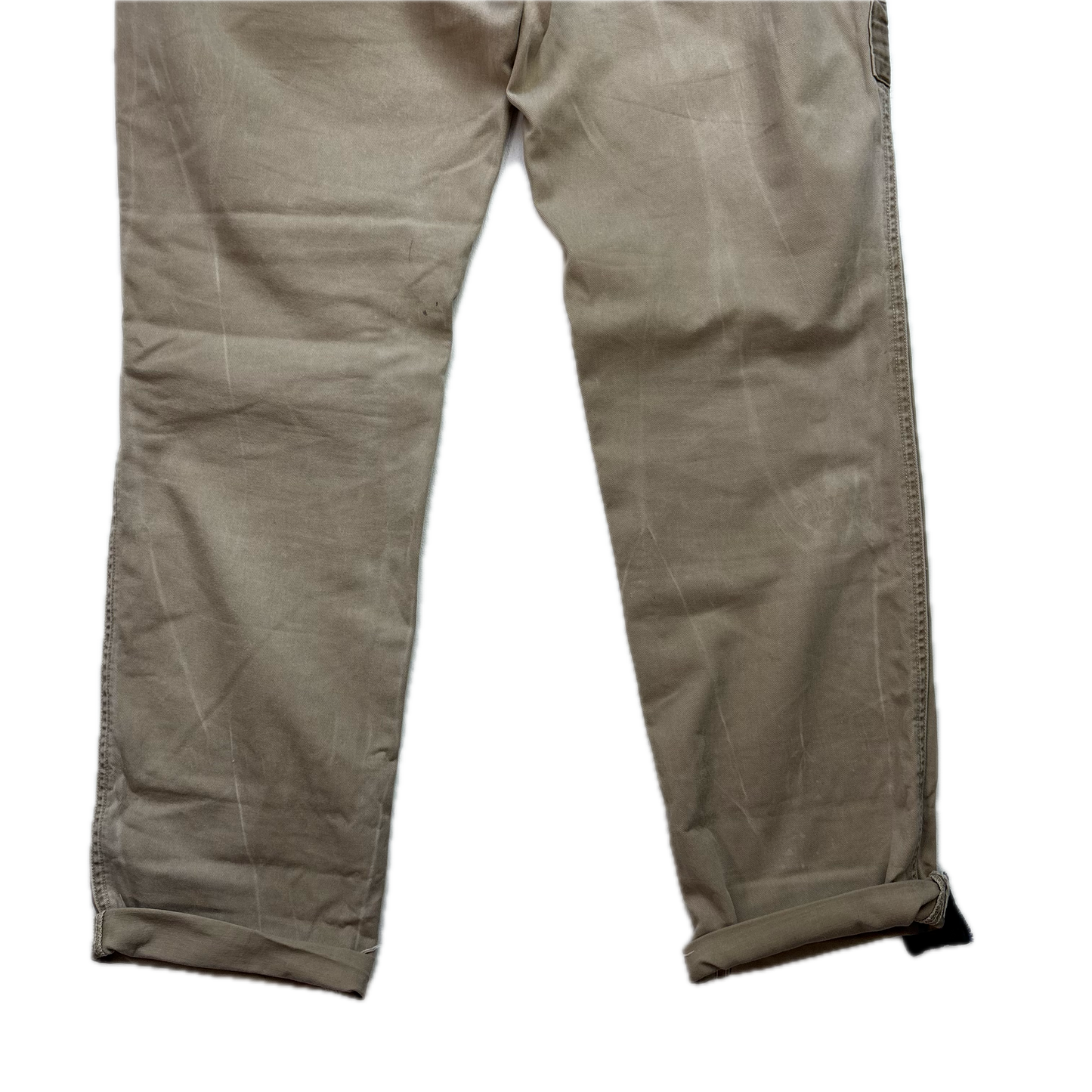 Polo Ralph Lauren Patchwork Distressed Beige Chinos - 33x34