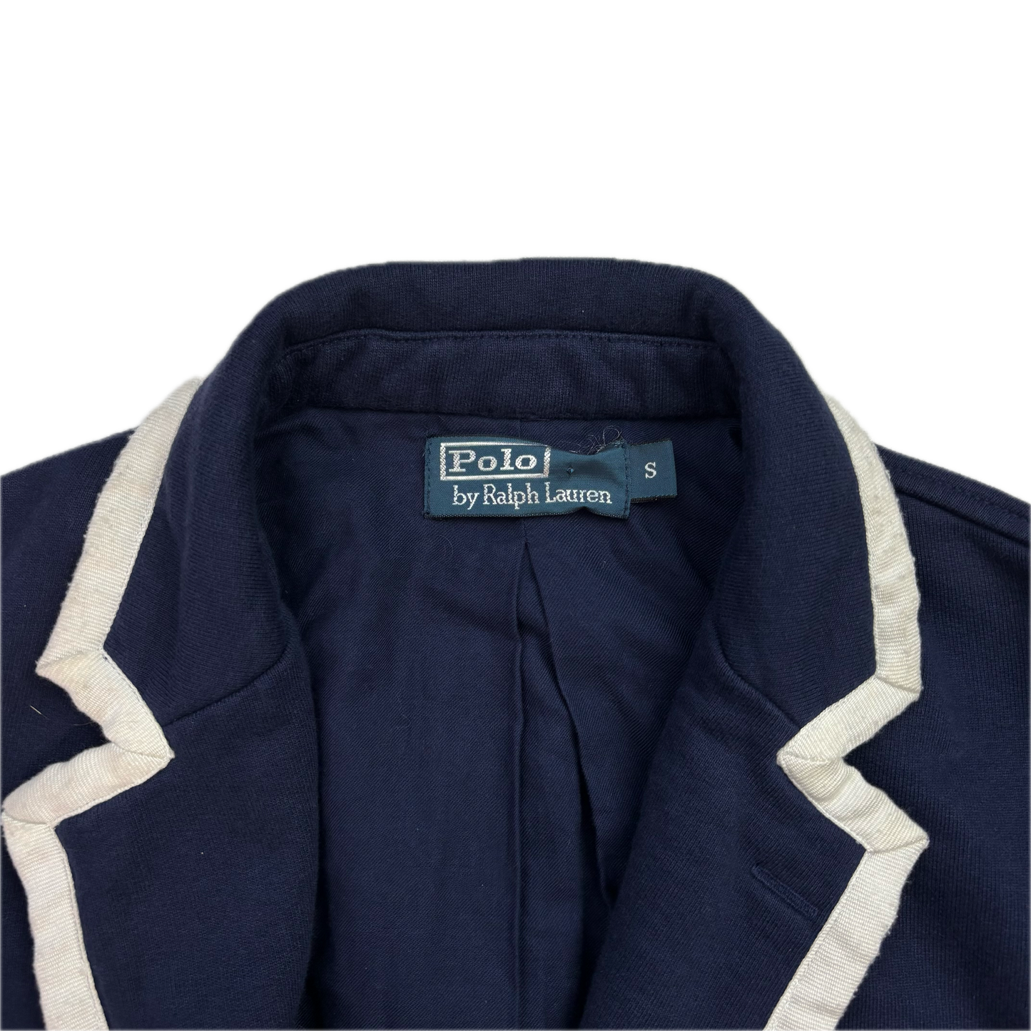 Polo Ralph Lauren Navy Rowing Crest Sports Jacket Blazer - S