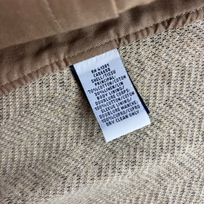 Polo Ralph Lauren Unstructured Brown Herringbone Tweed Blazer (Cotton Linen) - M