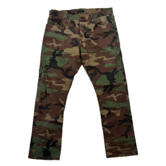 Polo Ralph Lauren Varick Slim Straight Camouflage Camo Jeans - 34x30