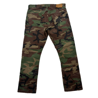 Polo Ralph Lauren Varick Slim Straight Camouflage Camo Jeans - 34x30