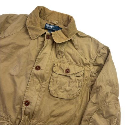 Polo Ralph Lauren Tan Barn Chore Jacket Hooded - M