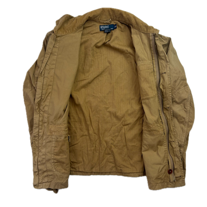 Polo Ralph Lauren Tan Barn Chore Jacket Hooded - M