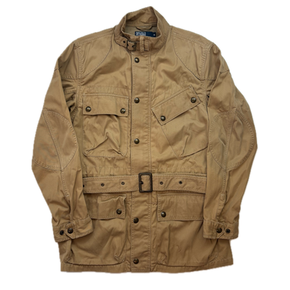 Polo Ralph Lauren Belted Beige Safari Jacket -  M