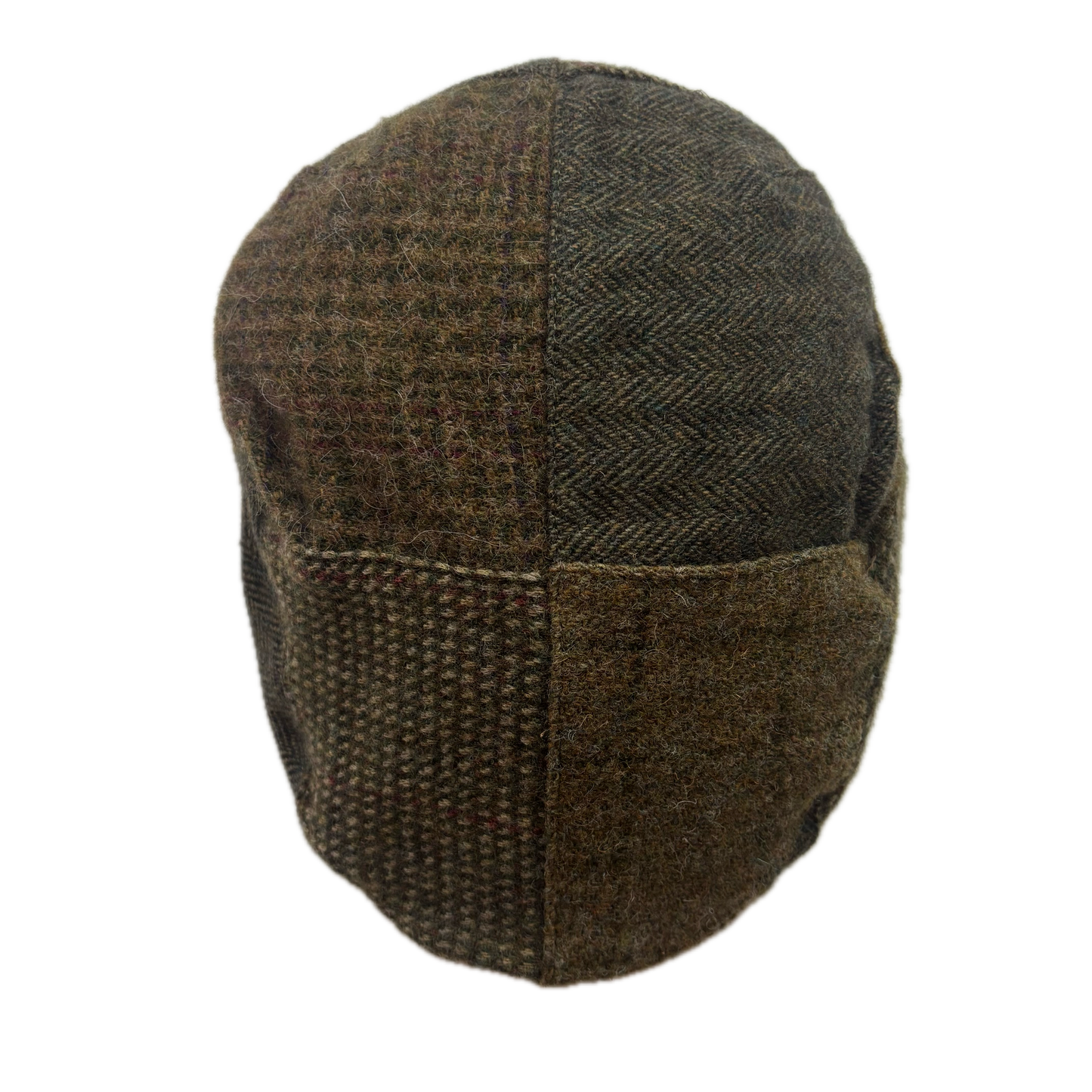 Polo Ralph Lauren Patchwork Tweed Flat Cap Newsboy Hat - S/M