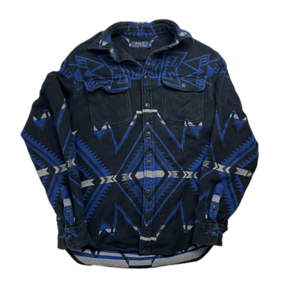 Polo Ralph Lauren Navy Aztec Beacon Shirt - S