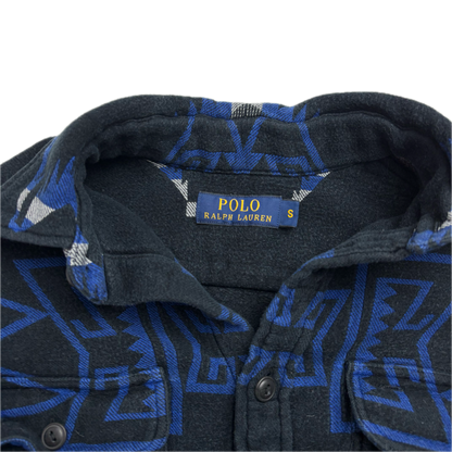Polo Ralph Lauren Navy Aztec Beacon Shirt - S