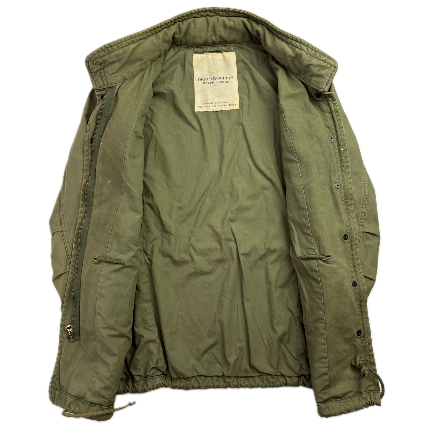 Denim & Supply Indian Head Military Jacket Parka - M
