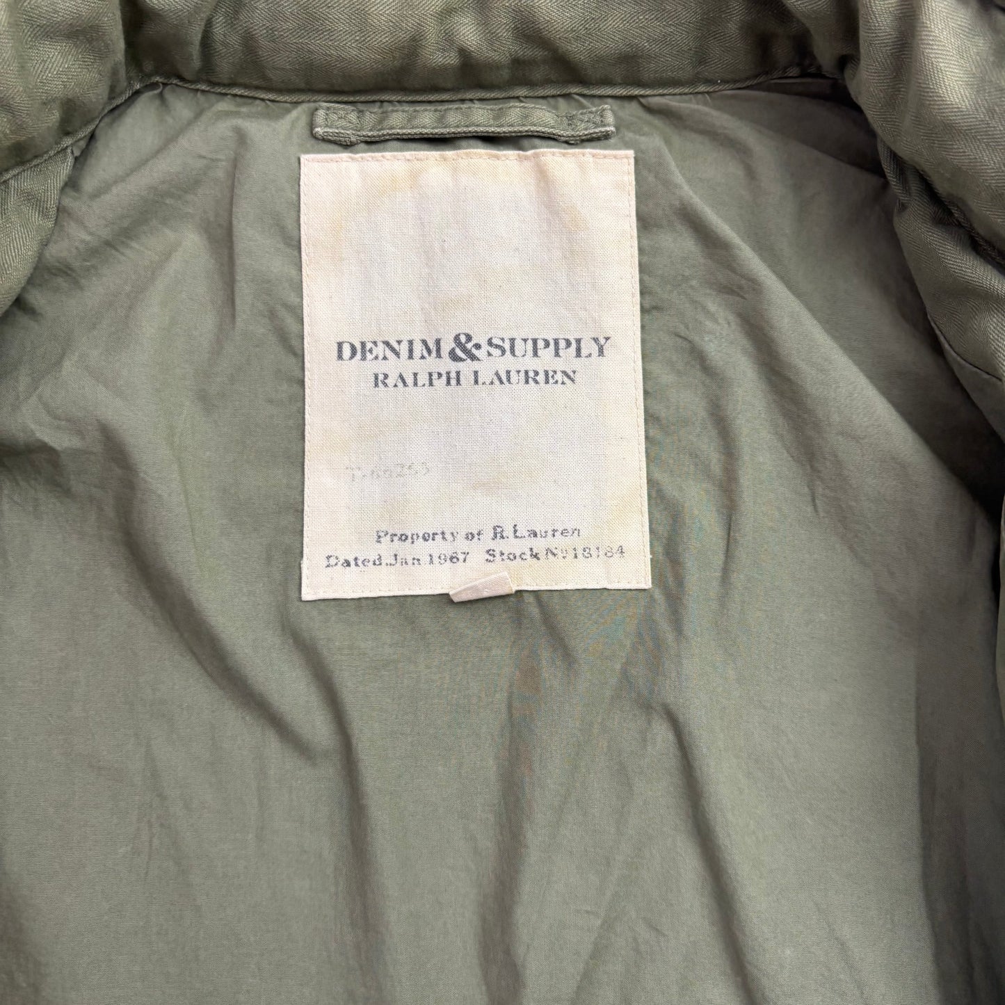 Denim & Supply Indian Head Military Jacket Parka - M