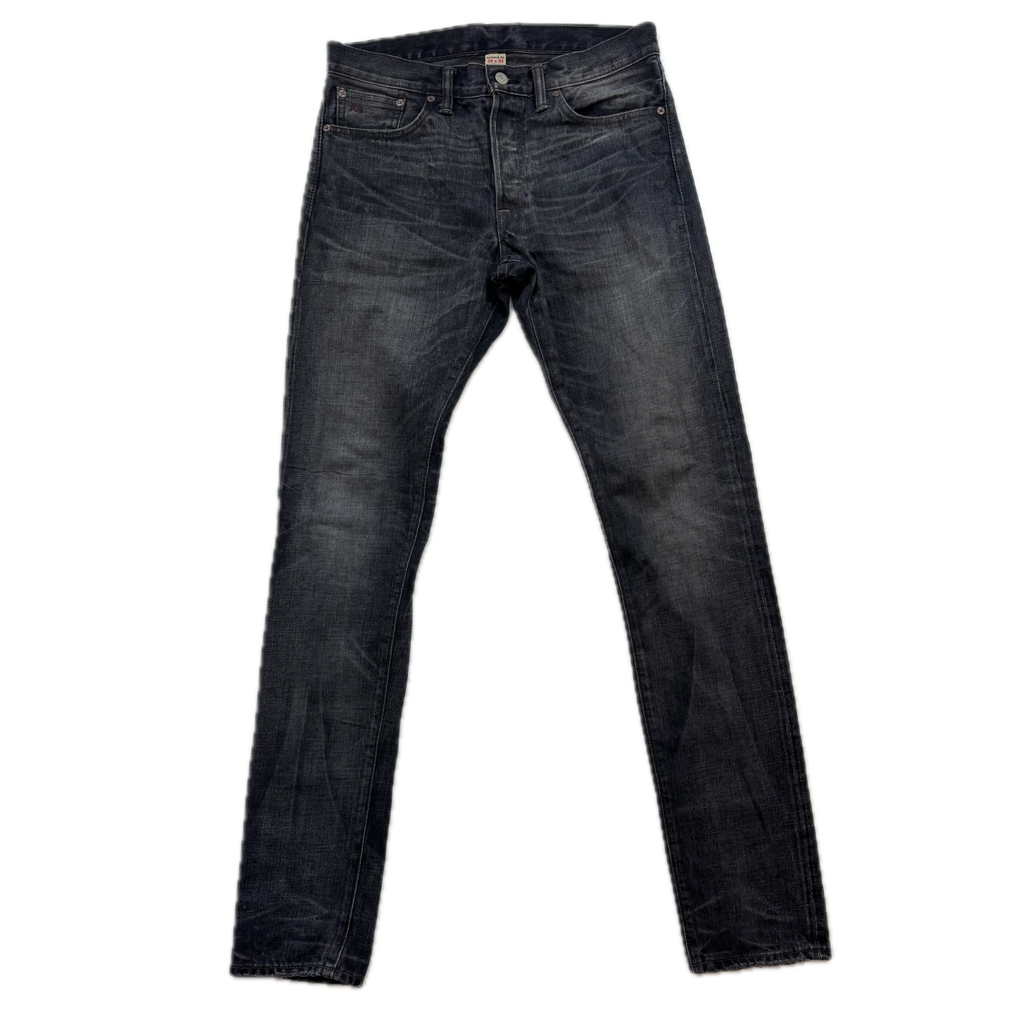 RRL Ralph Lauren Grey Jeans Slim Narrow Denim - 30x34