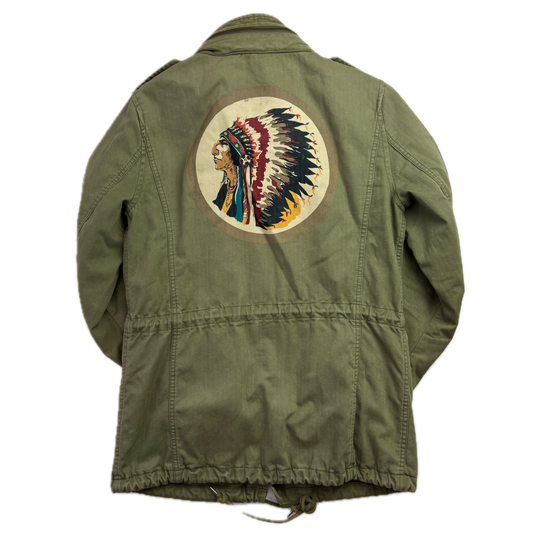 Denim & Supply Indian Head Military Jacket Parka - M